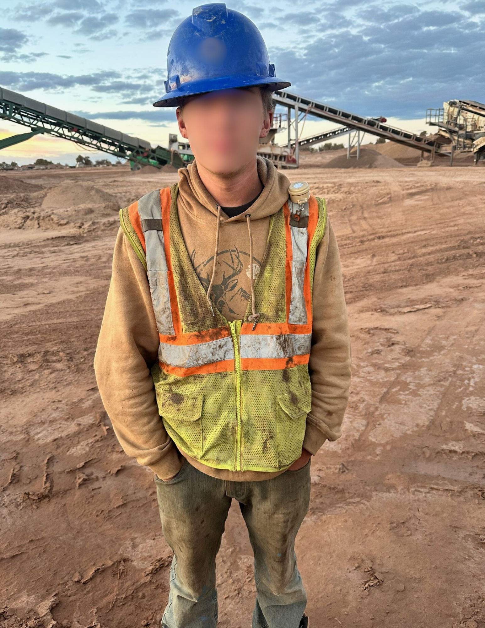 Mining silica sampling